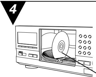 PIONEER PD-F1009 - Mise en place des disques dans les râteliers - 7