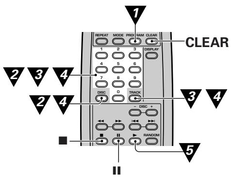 PIONEER PD-F1009 - Programmation d'une sélection de plages/disques dans l'ordre souhaité (Lecture programmée) - 7