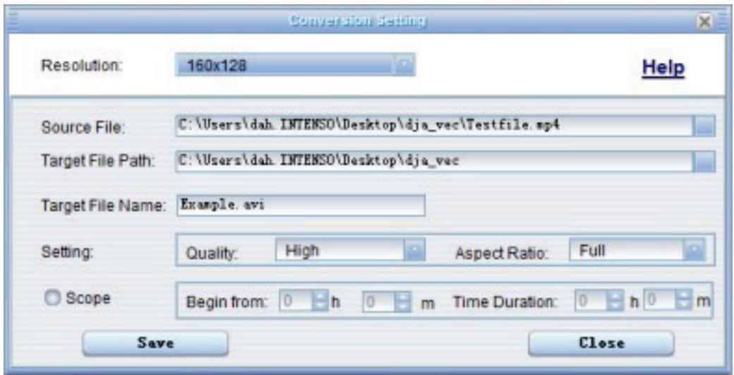 D-IIX 1820 NOiRC - Conversion des videos : - 2