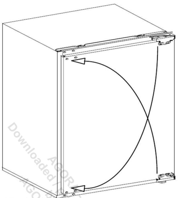 DARTY CRF482SEF - Installation et ventilation - 8