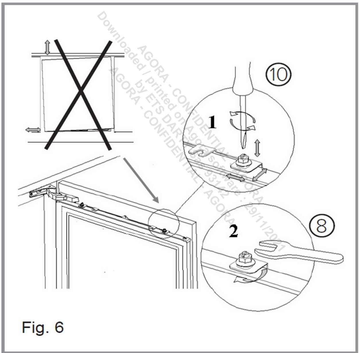 DARTY CRF482SEF - Installation et ventilation - 7