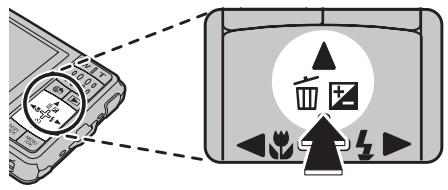 FUJIFILM Z 70 - Appuyez sur (compensation de l'exposition). - 1