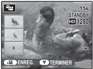 FUJIFILM Z 70 - Astuce : Pendant l'enregistrement - 1