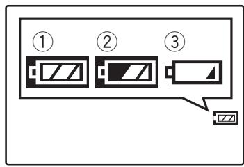 FUJIFILM Z 70 - Vérifiez le niveau de la batterie. - 1