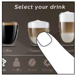 SAECO M8889 - Prepararea cafelei cu cafea premăcinata - 3