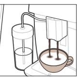 SAECO M8889 - Brewing milk-based drinks - 9