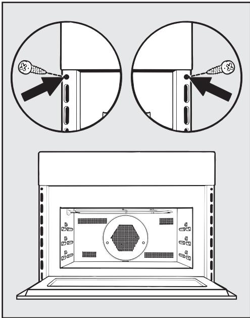 MIELE 7145BM - Encastrement du four - 1