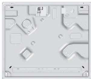 SCHOLTES TG 631 EWH BLANC - Derrière - 2
