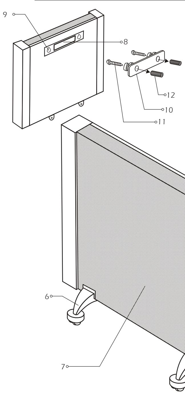 PROLINE RAD 10 RAYONNANT - Plan de I' apparéil - 1