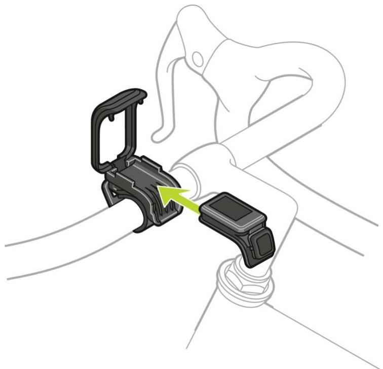 TOMTOM mUSiC FiN NOiRcopic - Utiliser la fixation pour vélo - 5