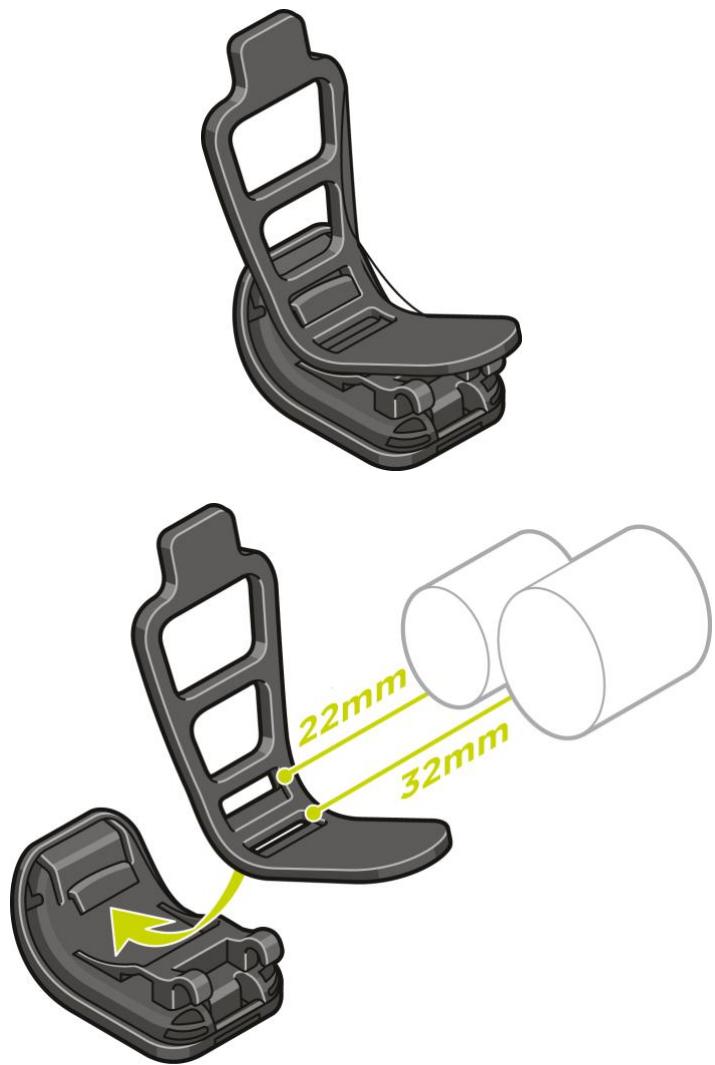 TOMTOM mUSiC FiN NOiRcopic - Utiliser la fixation pour vélo - 1