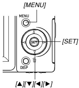 CASIO PRO EX-P505 - Appuyez sur [MENU]. - 1