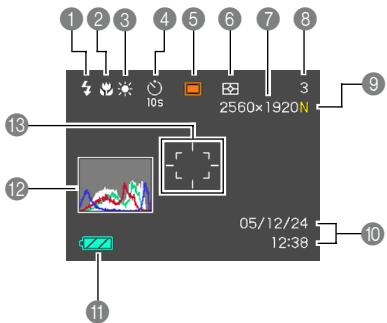CASIO PRO EX-P505 - Modes REC (enregistrement) - 1