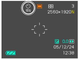 CASIO PRO EX-P505 - Utilisation du retardateur - 1