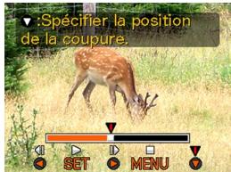 CASIO PRO EX-P505 - Affichez l'image où la coupure doit être effectuee. - 1