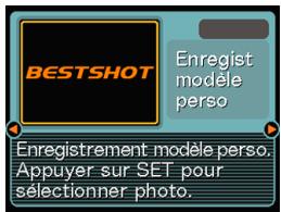 CASIO PRO EX-P505 - Créer des modèles BEST SHOT personnelisés - 1