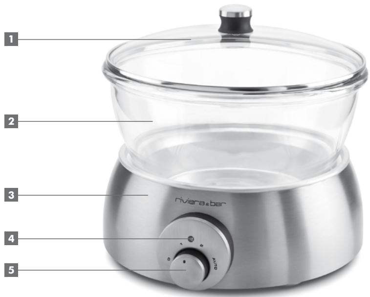 RIVIERA ET BAR QD 240A MIJOTEUR ALU - La cuisson mijotée permet une cuisson lente à basse température. Elle est idéale pour... - 1