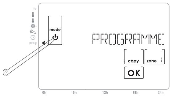 SOMFY 4241339 - Copier la programmation d'une zone sur une autre zone - 1