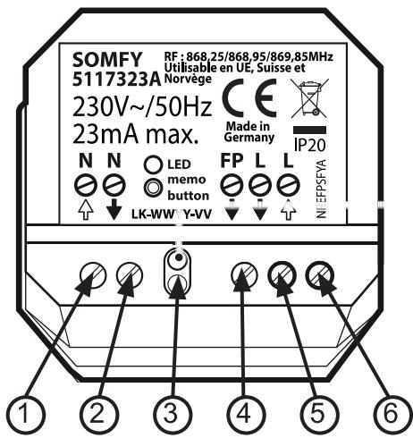 SOMFY 4241339 - Vers l'appareil de chauffage - 1