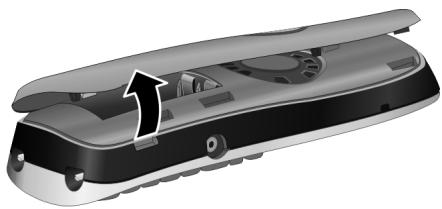 SIEMENS S670-S675 - Ouverture du couvercle de la batterie - 1