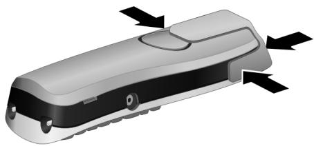 SIEMENS S670-S675 - Fixation du clip ceinture - 1