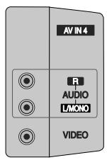 LG-GOLDSTAR 42PC3RA - Panneau de connexion arrière - 2
