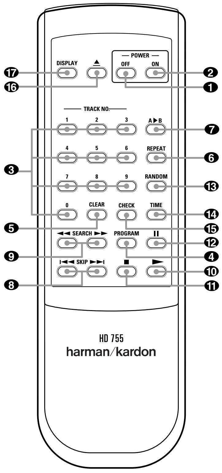 HARMAN KARDON HD 755 - Cordon d'alimentation électrique : - 1