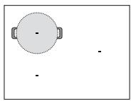 WHIRLPOOL WSB2S560BF - Diamètre minimum de la base de la casserole/poèle pour les différentes zones de cuisson - 1