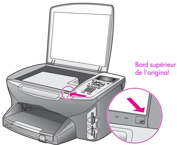 HP PSC 2410 - Chargement d'un original - 1