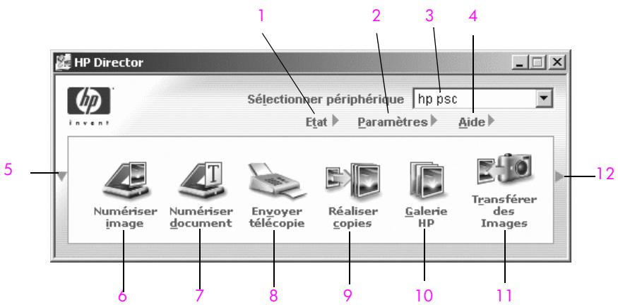 HP PSC 2410 - Ouverture du directeur hp par les utilisateurs windows - 1