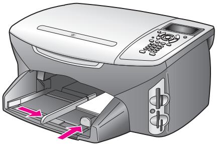 HP PSC 2410 - Chargement de papier photo 4 x 6 pouces (10 x 15 cm) - 1