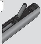 SAMSUNG HT-ES6600 - Insertion des piles dans la télécommande - 2