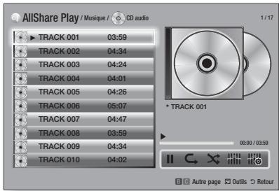 SAMSUNG HT-ES6600 - Lecture des disques audio du commerce - 1