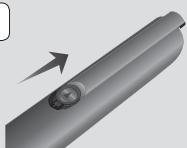 SAMSUNG HT-ES6600 - Insertion des piles dans la télécommande - 1