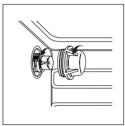 ARISTON CP 058 GTX INOX - Remplacement de la lampe d'éclairage du four - 1