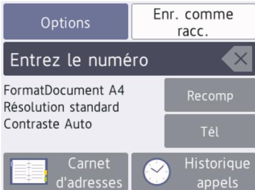 BROTHER MFC-i3530DW / MFC-i3930DW / MFC-i6530DW / MFC-i6930DW / MFC-i6935DW - Envoyer un fax - 1