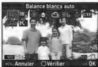 PENTAX Klcopic - Sélectionnez le réglage de la balance des blancs souhaïté. - 1