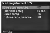 PENTAX Klcopic - Reglez les conditions d'enregistrement. - 1