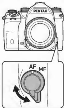 PENTAX Klcopic - Tournez le sélecteur du mode d'enregistrement sur - 2