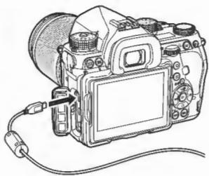 PENTAX Klcopic - Cople d'une image sur la carte mémolre - 1