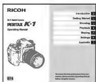 PENTAX Klcopic - Vérification du contenu de l'emballage - 13