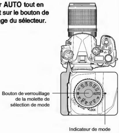 PENTAX Klcopic - Tournez le sélecteur du mode d'enregistrement sur - 3