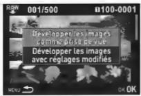 PENTAX Klcopic - Sélectionnez la méthode de réglage des paramétres et appuyez sur OK. - 1