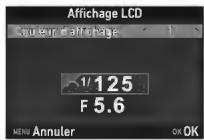 PENTAX Klcopic - Réglage de l'affichage LCD - 1