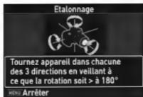 PENTAX Klcopic - Faites pivoter l'appareil en suivant l'instruction qui s'affiche à l'écran. - 1