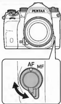 PENTAX Klcopic - Réglage de la méthode de mise au point - 1