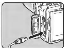 PENTAX Klcopic - Utilisation de l'adaptateur secteur - 2