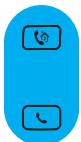 PHILIPS DECT 5151 - Faire un appel interne (si vous avez au moins 2 combinés) - 1