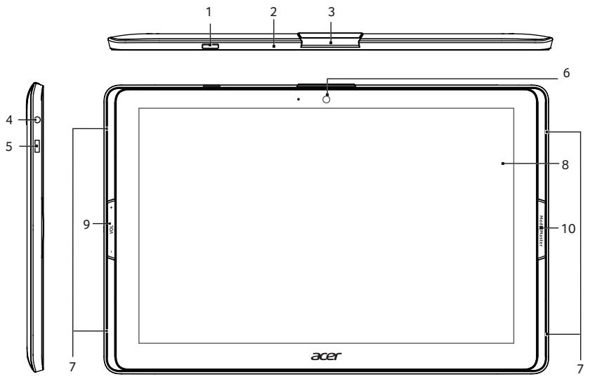 ACERICONIA A3-A404248309 - Apprendre à connaître votre tablette - 1