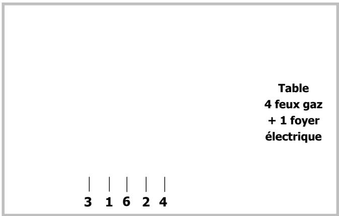 DE DIETRICH TN 2240 E1 NOIR - Comment se présente votre table 70 cm? - 3